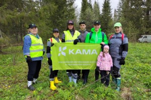 Профком "КАМА" участвовал в акции "Сад Памяти"