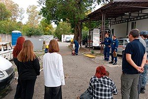 В краснодарском подразделении МЧС прошло мероприятие для детей работников ФГУП «УВО Минтранса России»