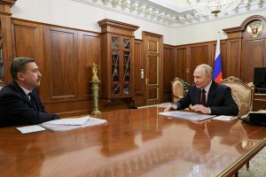 Состоялась встреча президента РФ Владимира Путина с председателем ФНПР Сергеем Черногаевым