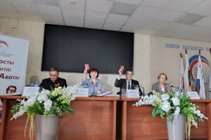 Профсоюзы Липецкой области вновь возглавила Лариса Кудаева