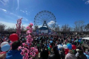 В Хабаровске на первомайскую акцию профсоюзов вышли 7 тыс. человек