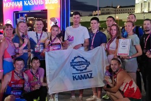 Камазовцы взяли «серебро» на «Ночной Казани-2026»