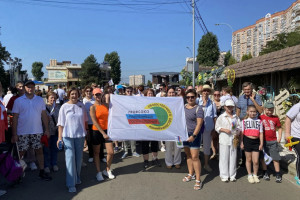 В Краснодаре прошёл профсоюзный День здоровья «Молодость. Здоровье. Профсоюз»