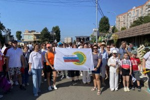 В Краснодаре прошёл профсоюзный День здоровья «Молодость. Здоровье. Профсоюз»