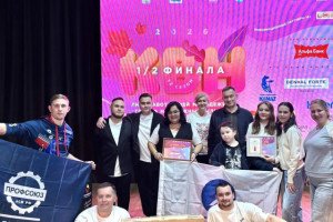 Команда Логистического центра "Нелогичные" - победитель полуфинала КВН Лиги работающей молодёжи