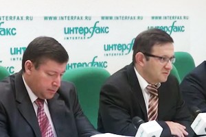 Официальная регистрация партии "Союз Труда". Пресс-конференция в Интерфакс.