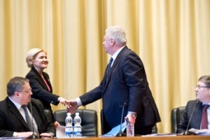 Глазьев, Голодец и Топилин приняли участие в заседании генсовета ФНПР