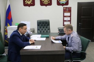 Башкортостан: лидер рескома профсоюза госучреждений встретился с руководством УФСИН