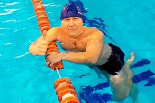 Отделение Краснодарского филиала ФГУП «УВО Минтранса России» начало посещать центр плавания