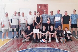 В Краснодарском крае работники филиала ФГУП «УВО Минтранса России» заняли 2 место в соревнованиях по волейболу