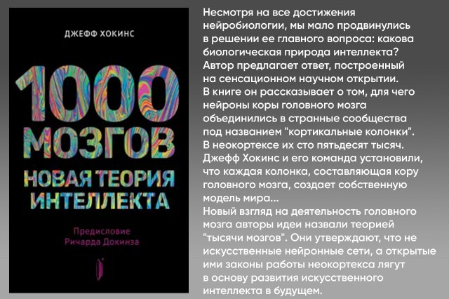 1000 мозгов. Новая теория интеллекта 1000 мозгов. Новая теория интеллекта