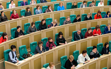 Труженики села пришли в сенат