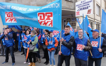 В Польше началась профсоюзная кампания по защите прав трудящихся