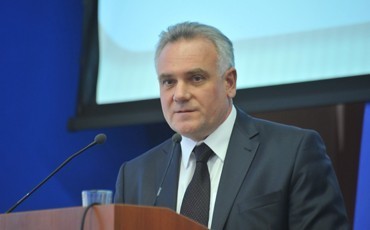 Председатель МФП поприветствовал организаторов и участников IV Городской выставки «Охрана труда в Москве - 2013».