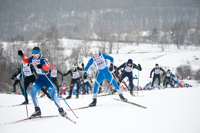 Около 17 тысяч человек приняли участие в «Московской лыжне-2019»