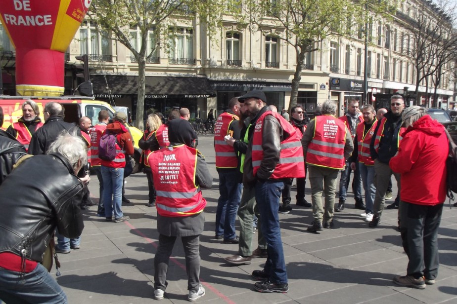 Выйти 1 Мая на демонстрацию призвали профсоюзы Франции