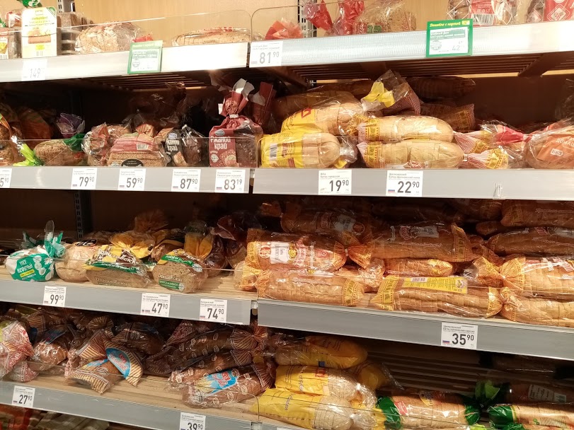 В России подорожает хлебобулочная продукция 