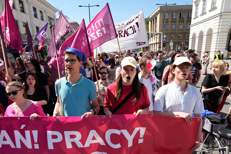 Рабочая Польша продолжает сокращаться