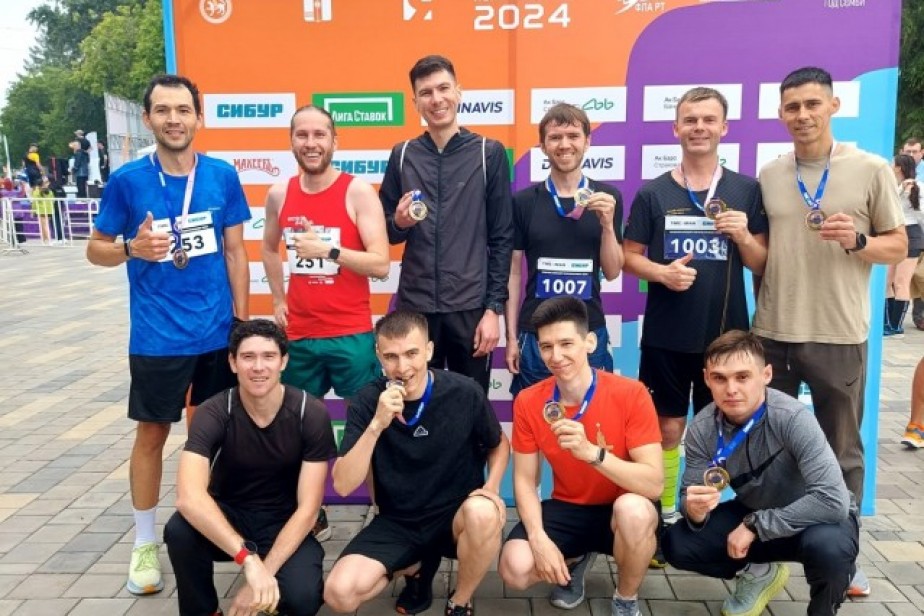 Камазовцы покорили нижнекамский полумарафон