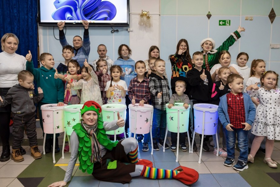 Семьи с особенными детьми первыми побывали на новогоднем представлении на базе отдыха ПАО «Татнефть»