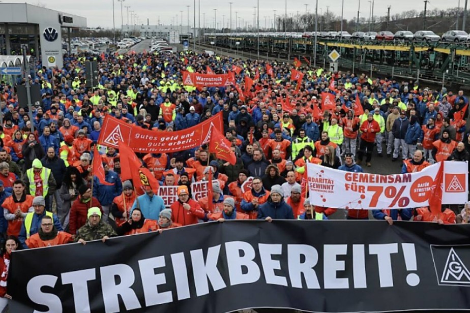 Volkswagen пытается договориться с профсоюзом до Рождества