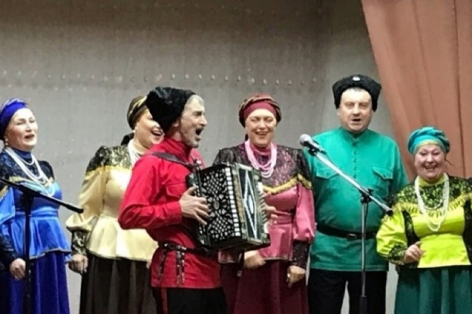 «Вольница» выступила в селе Ношуль Республики Коми