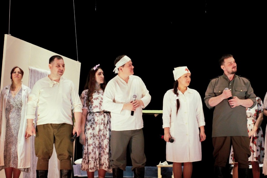 Воспоминания о войне: музыкальный спектакль ко Дню Победы на прессово-рамном заводе ПАО «КАМАЗ»