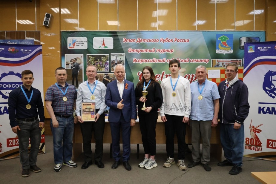 Команда Блока развития – чемпион первенства ПАО «КАМАЗ» по шахматам