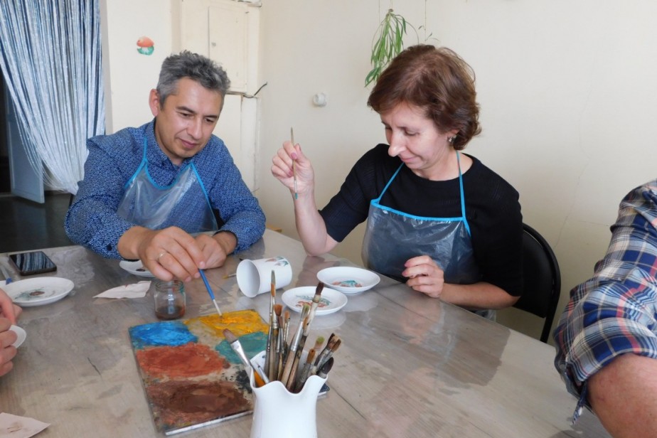 Коллектив аппарата Федерации профсоюзов Свердловской области посетил родину  уральского фарфора