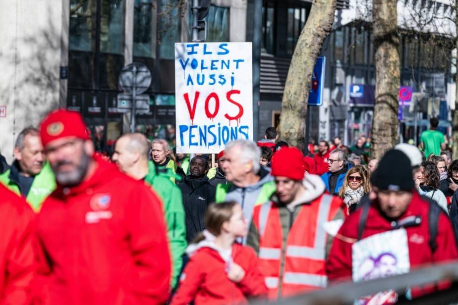 Бельгийцы протестуют против правительственных мер жесткой экономии