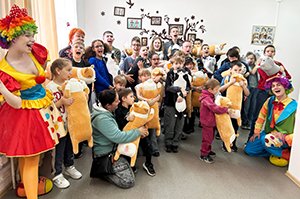 Терком Краснодарского филиала ФГУП «УВО Минтранса России» провел праздник для детей с особенностями развития