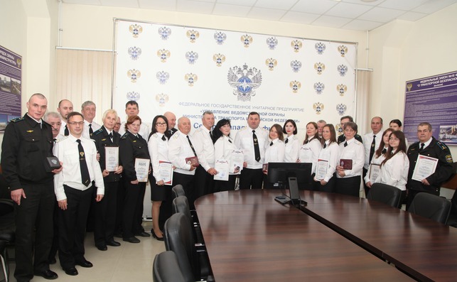 В Санкт-Петербурге наградили лучших в честь 24 й годовщины ФГУП «УВО Минтранса России»