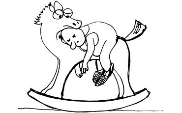 Кони и избы