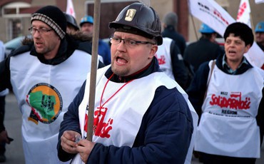 Победа польских шахтеров