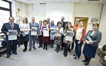 Редакцию газеты «Солидарность» посетили представители «Белхимпрофсоюза»