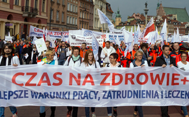 Белый марш в Варшаве