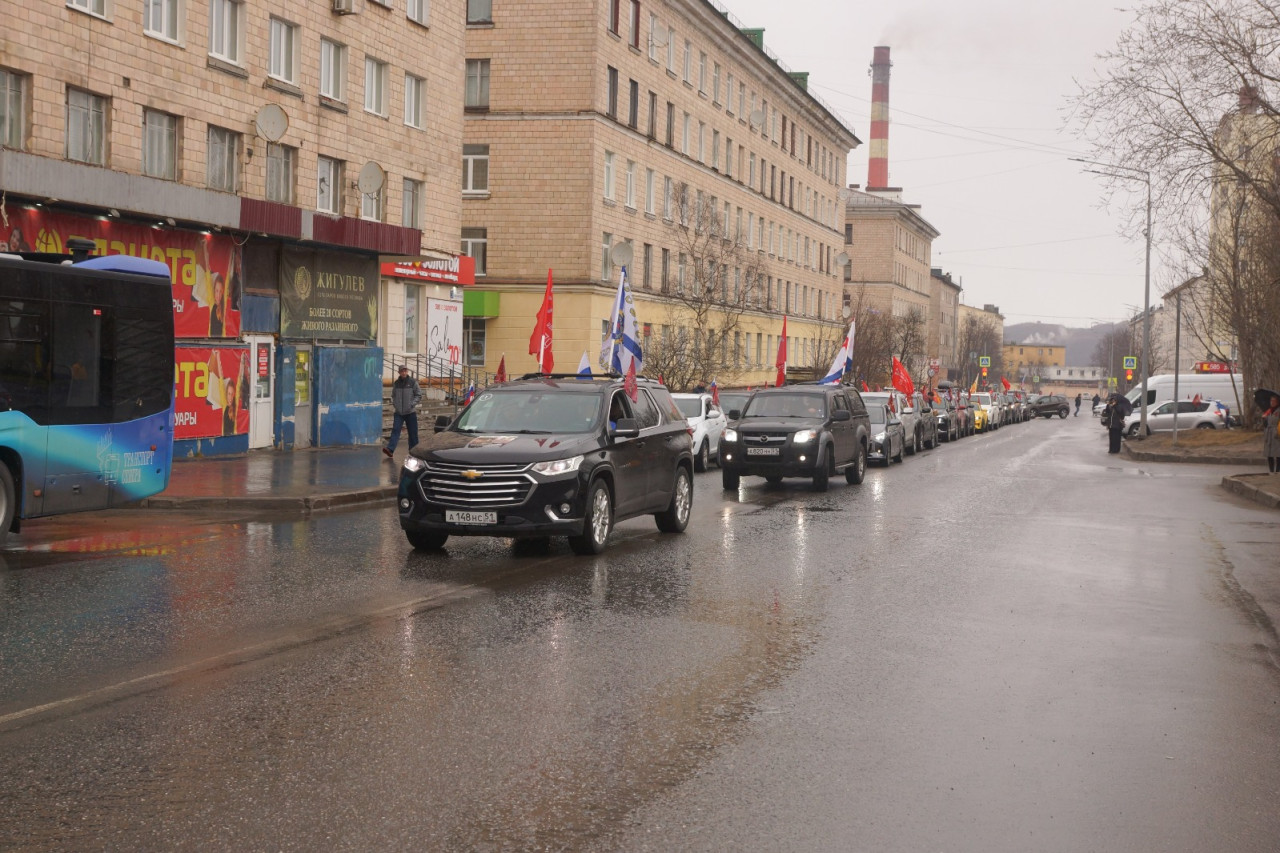 Профсоюзный автопробег "Север помнит, гордится!"