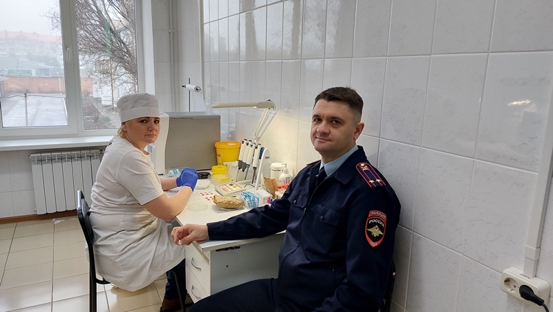 Акция по сбору донорской крови "Профсоюзный донор"