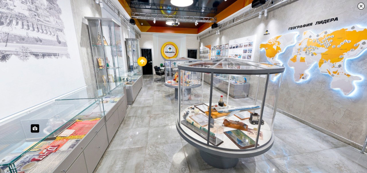 СОЗДАНИЕ 3D ВИРТУАЛЬНОГО ТУРА  ПО КОМНАТЕ ТРУДОВОЙ И БОЕВОЙ СЛАВЫ САРАТОВСКОГО НПЗ