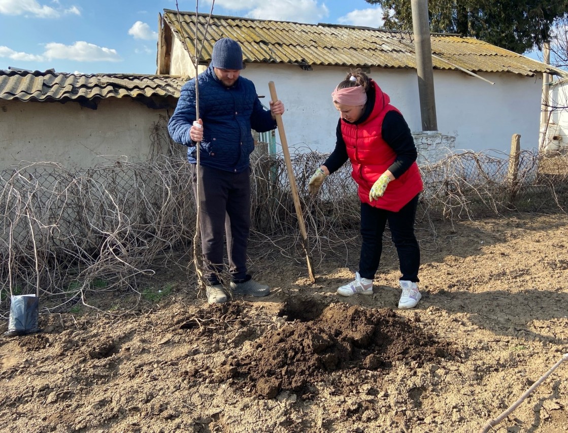 "Добрый сад доброму учителю"