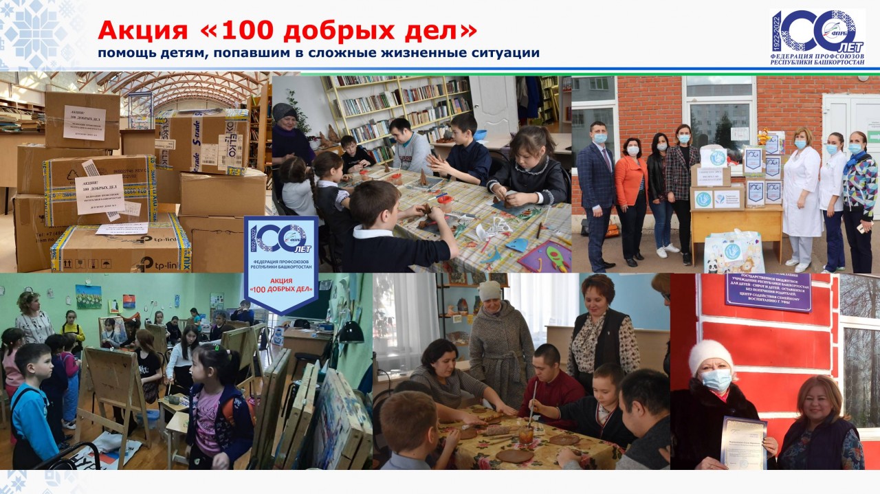 Акция «100 добрых дел»