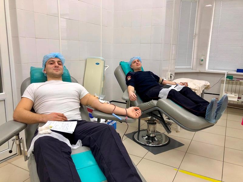 Акция по сбору донорской крови "Профсоюзный донор"