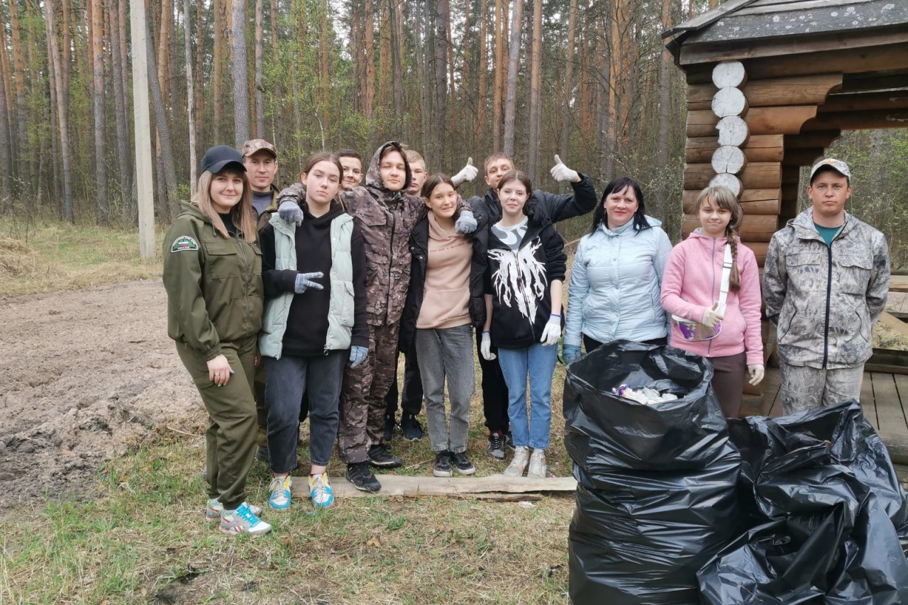 Чистые леса в  Республике  Мордовия