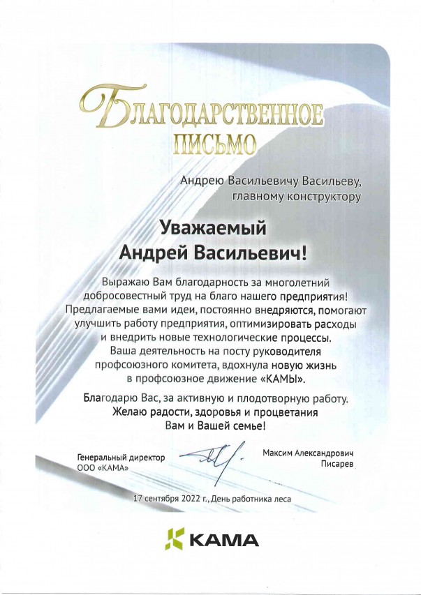 Васильев Андрей Васильевич