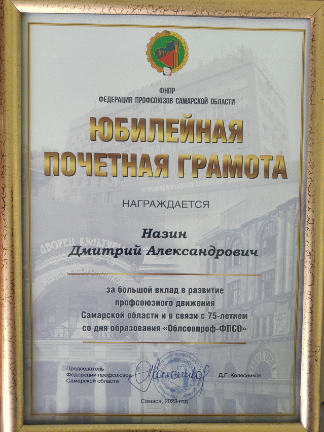 Назин Дмитрий Александрович